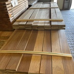 Ca. 138x Guyana Teak Planken Geschaafd, 18x140mm, lengte 37/300cm, 101